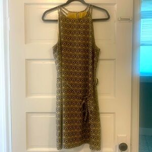 Banana Republic tribal print sheath dress
